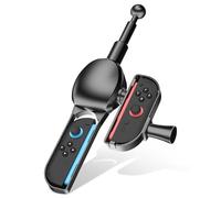 FANPL Canne à pêche pour Nintendo Switch 2 Joy Con, manette de jeu de pêche, accessoires pour Switch Legendary Fishing & Fishing Star World Tour et Bass Pro Shops, améliore l'expérience de jeu