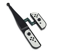 FANPL Canne à pêche pour Nintendo Switch & Switch OLED Joy Con Game Handle Grip Accessoires de manette compatible avec Bass Pro Shops: The Strike Championship Edition, améliore l'expérience de jeu