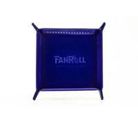 Fanroll - Blacklight Dice Tray with D20 - Black