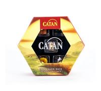 FanRoll Lot de 5 dés à inclusion Catan compatibles