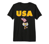 Fans américains/Abeille d'Amérique T-Shirt Haut de Gamme