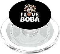 Fans de Boissons à Bulles I Love Boba Tea PopSockets PopGrip pour MagSafe