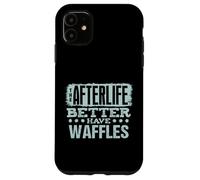 Fans de Brunch Humoristiques pour Les Amateurs de gaufres Coque pour iPhone 11