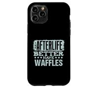 Fans de Brunch Humoristiques pour Les Amateurs de gaufres Coque pour iPhone 11 Pro