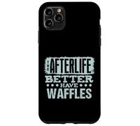 Fans de Brunch Humoristiques pour Les Amateurs de gaufres Coque pour iPhone 11 Pro Max