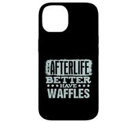 Fans de Brunch Humoristiques pour Les Amateurs de gaufres Coque pour iPhone 14