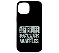 Fans de Brunch Humoristiques pour Les Amateurs de gaufres Coque pour iPhone 15