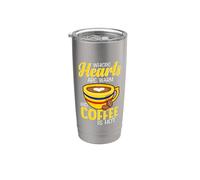 Fans de café où les cœurs sont chauds et le café est chaud Colombie Gobelet isotherme en acier inoxydable double paroi