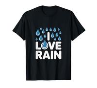 Fans de I Love Rain Drop Weather T-Shirt