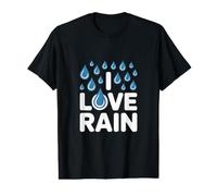 Fans de I Love Rain Drop Weather T-Shirt Graphique avec Valeur