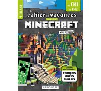 Fans de Minecraft &co - Cahier de vacances du CM1 au CM2 - Collectif - Larousse - broché - Scolaire / Universitaire