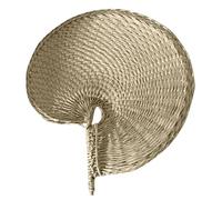 Fans de Raphia Décoration rustique en feuilles de palmier faites à la main, accessoire de fête léger, élégant programme d'été, fournitures de mariage naturelles et fonctionnelles | Fait à la main pour