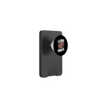 Fans de steak I Love Ribeye Premium PopSockets PopWallet pour MagSafe