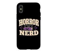 Fans du Livre de Film Effrayant Nerd Horror Nerd Coque pour iPhone X/XS