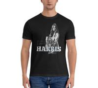 Fans-T-Shirts-E-Emmylou-Harris-Pure-Tops-Short-Sleeve-O-Neck-Tee