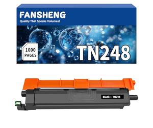 FANSHENG TN248 TN-248 Cartouche de Toner Compatible avec Brother TN248XL pour MFC-L3740CDW MFC-L3760CDW DCP-L3560CDW DCP-L3520CDW HL-L8230CDW Imprimante 1000 Pages (1 Noir)