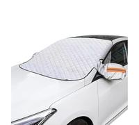 FANSHIDAN Couverture Pare Brise Voiture pour Ford Kuga 2022 2023 2024 2025, Bâche Pare Brise Protection avec Couvercle de Rétroviseur et Bandes Réfléchissantes, Poussière,Silver
