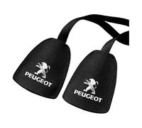FANSHIDAN Lot de 2 Crochets pour Appuie, Crochet de Voiture pour Support D Appui Tete pour Peugeot 3008 2017 2018 2019 2020 2021 2022 2023 2024, Double Crochet pour L'Arrière du Siège,Black1