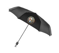 FANSHIDAN Parapluire Automatique Voiture, pour Alfa Romeo 8C Competizione 2007 2008 2009, Résistant Aux Tempêtes, Ouverture Rapide, Parapluie Automatique Pliable, Portable,Black