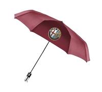 FANSHIDAN Parapluire Automatique Voiture, pour Alfa Romeo Spider 2007 2008 2009 2010, Résistant Aux Tempêtes, Ouverture Rapide, Parapluie Automatique Pliable, Portable,Red