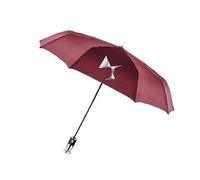 FANSHIDAN Parapluire Automatique Voiture, pour DS 9 2020 2021 2022 2023 2024 2025, Résistant Aux Tempêtes, Ouverture Rapide, Parapluie Automatique Pliable, Portable,Red