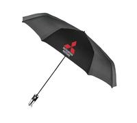FANSHIDAN Parapluire Automatique Voiture, pour Mitsubishi Montero 3 Doors 2006 2007 2008 2009, Résistant Aux Tempêtes, Ouverture Rapide, Parapluie Automatique Pliable, Portable,Black
