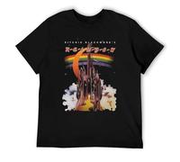 FANSHILIN Rainbow - Ritchie BLACKMORE'S Rainbow Album Black T-Shirt X-Large