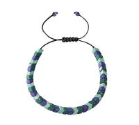 FANSHINUO Bracelet à perles géométriques modernes et réglables - Bijou fabriqué à la main - Forme géométrique, taille unique, Comme décrit