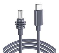 FANSHINUO Câble d'alimentation USB C vers DC5521 pour satellite étanche connexion extérieure 2/3/5 m Pièces de rechange USB C