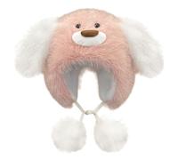 FANSHINUO Casquettes de dessin animé avec cache-oreilles pour Halloween, chapeaux en fourrure, unisexe pour l'hiver, accessoire d'extérieur, chapeau pour homme pour femme pour adultes costume