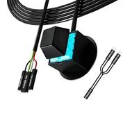 FANSHINUO Cordon d'alimentation externe ABS pour PC - Bouton d'installation rapide pour un démarrage sans effort et des interrupteurs d'alimentation ABS