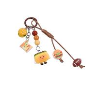 FANSHINUO Creative Hamburger Cookie Code Owner Paquet dense Addition Permanent Colophane Substance Cadeau Concept Cartoon Treat Décoration de voiture, Q1934 3, One Size