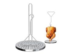 FANSHINUO Grille à rôtir amovible antirouille de qualité supérieure pour grandes dindes de 8 à 4,5 kg et petites dindes de 3 à 1,8 kg pour une cuisson sûre et des conclusions savoureuses