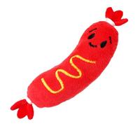 FANSHINUO Jouet de dentition couineur pour animal domestique - Simulation des dents - Cadeau pour décourager les comportements destructeurs - Anti-mastication avec couineur