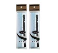FANSHINUO Lot de 2 bandes antidérapantes en EVA pour raquette de pickleballs avec des stries surélevées pour améliorer le contrôle, profitez du confort pendant le jeu