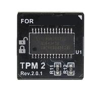 FANSHINUO Module de sécurité TPM 2.0 - Interfaces LPC 14 broches - Améliore le cryptage de la compatibilité des cartes mères et des tensions stables - Puce de sécurité TPM