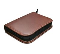 FANSHINUO Organisateurs d'accessoires de golf avec plusieurs fentes de rangement pour joueur professionnel en cuir