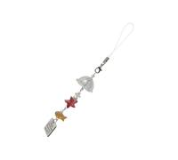 FANSHINUO Pendentif en forme d'étoile de mer et méduse pour téléphone et appareil photo - Accessoire élégant pour femme, 14cm, Acrylique