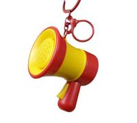 FANSHINUO Porte-clés avec haut-parleur miniature coloré avec voix pour cadeau personnalisé Gadget sonore portable
