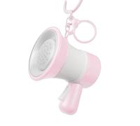 FANSHINUO Porte-clés avec haut-parleur miniature coloré avec voix pour cadeau personnalisé Gadget sonore portable