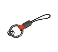 FANSHINUO Porte-clés en cuir synthétique avec dragonne réglable pour l'organisation des clés de voiture