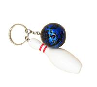 FANSHINUO Porte-clés en forme de boule de bowling facile à transporter, accessoire accrocheur pour un usage quotidien et cadeau portable
