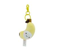 FANSHINUO Porte-clés en peluche de fruits vibrants imitation de fruits en peluche robuste pour un usage quotidien Porte-clés banane, m, taille unique