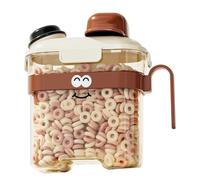 FANSHINUO Récipients de stockage portables en forme de pichet pour animaux de compagnie, grande capacité, anti-fuite, pour chien, chat, voyage, utilisation à la maison