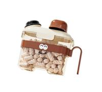 FANSHINUO Récipients de stockage portables en forme de pichet pour animaux de compagnie, grande capacité, anti-fuite, pour chien, chat, voyage, utilisation à la maison