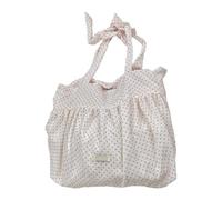 FANSHINUO Sac à bandoulière en toile avec jupe froncée - Sac à main décontracté - Spacieux sous les bras - Pour le shopping, l'école, les trajets ou les loisirs - Élégant sac d'étudiant, H, One Size