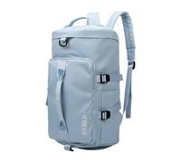 FANSHINUO Sac à dos de gym avec séparation sèche et humide Sac de natation Fitness pour la natation, les week-ends, les escapades - Grande capacité - Séparation sèche et humide, bleu lac