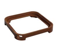 FANSHINUO Support en bois de noyer compatible avec support d'ordinateur portable pour améliorer la protection des flux d'air Support de base en bois