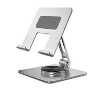 FANSHINUO Support ergonomique pliable pour ordinateur portable - Support réglable pour travail collaboratif - Rangement facile - Tablettes pliables en acier au carbone