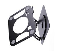 FANSHINUO Support portable pour ordinateur portable avec base rotative à 360 °, hauteur et angles réglables, support en métal pour un visionnage confortable et un refroidissement